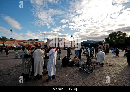 Djemaa el Fna Platz in Marrakesch Stockfoto