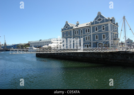 Drehbrücke in Südafrika Kapstadt Hafen Stockfoto