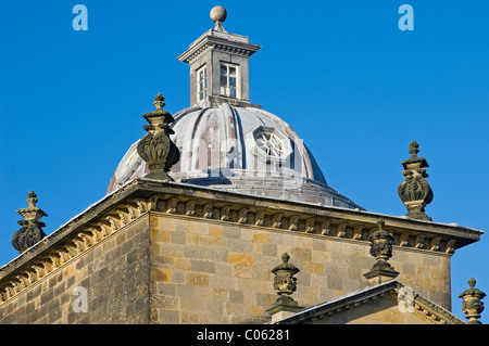 Dach-Detail am Tempel der vier Winde Castle Howard Estate in der Nähe von Malton North Yorkshire England UK Vereinigtes Königreich Großbritannien Stockfoto