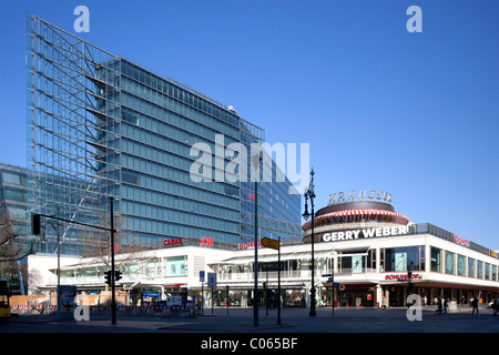 Kranzler Eck, Neues Kranzler Eck-Einkaufszentrum, Café Kranzler, Charlottenburg, Berlin, Deutschland, Europa Stockfoto