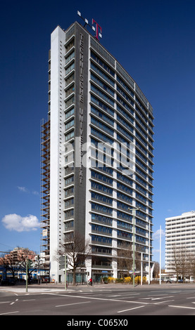 Technische Universität Berlin, ehemaligen Telefunken-Hochhaus, Ernst-Reuter-Platz, Charlottenburg, Berlin, Deutschland, Europa Stockfoto