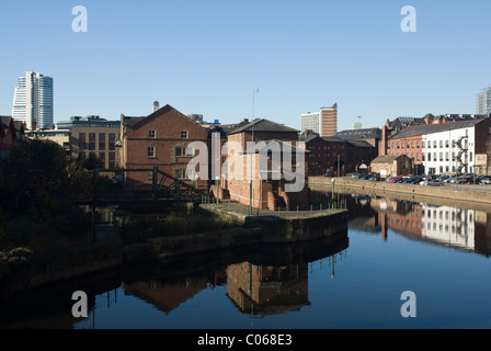 Brauerei Wharf, Leeds, West Yorkshire, England. Stockfoto