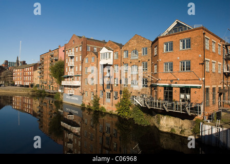 Brauerei Wharf, Leeds, West Yorkshire, England. Stockfoto