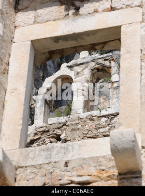 Kloster Ruinen bei murvica, Insel Brac, Kroatien, Europa Stockfoto