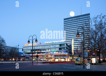 Europa-Center Einkaufszentrum, Bezirk Charlottenburg, Berlin, Deutschland, Europa Stockfoto