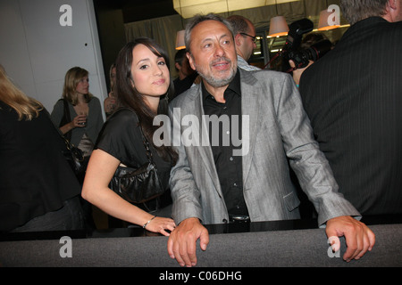 Wolfgang Stumph, Tochter Stephanie Stumph "Wir Lieben Kino - Director Cut" Party im Sofitel Hotel Hamburg, Deutschland- Stockfoto