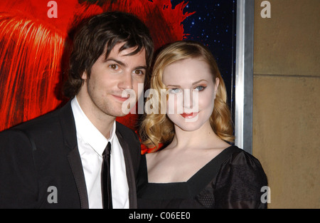 Jim Sturgess, Evan Rachel Wood "Across The Universe" Q&A und Screening an der ägyptischen Theater Los Angeles, California- Stockfoto