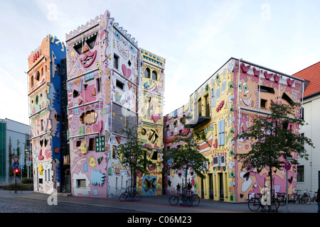 Senken Sie Happy Rizzi House, Braunschweig, Braunschweig, Niedersachsen, Deutschland, Europa Stockfoto