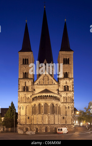 Bonner Münster, Bonn, Rheinland, Nordrhein-Westfalen, Deutschland, Europa Stockfoto