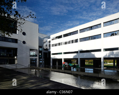 Deutsche Welle, Deutschlands Auslandsrundfunk im Schürmann-Bau Bürogebäude, Bonn, Rheinland Stockfoto