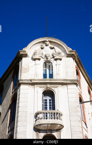 Dach Detail, Place Arago, Perpignan, Frankreich, Herbst 2010 Stockfoto