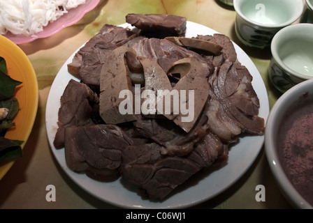 Hund-Restaurant. Hanoi. Vietnam. Stockfoto