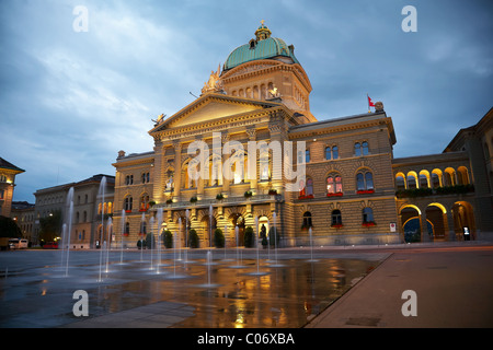 Schweizer Parlament Stockfoto