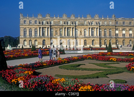 Formale Gärten, Schloss Versailles, Stadt Versailles, Ile, Frankreich, Europa Stockfoto