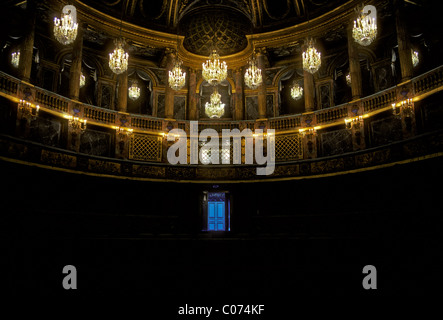 Opernhaus, Schloss von Versailles, Stadt von Versailles, Ile de France, Frankreich, Europa Stockfoto