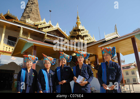 PA-O, oder Pao Shan-Staat, Inle-See, Myanmar, Birma, Südostasien, Asien Stockfoto