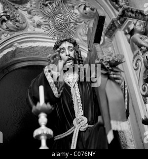 Die Retter in einer alten Kapelle, Portugal, Europa Stockfoto