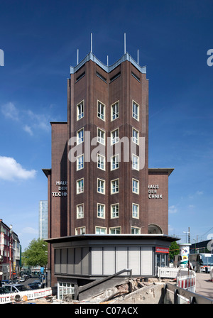 Haus der Technik oder HdT, Institut für höhere Bildung, Expressionismus, Essen, Ruhrgebiet Region, North Rhine-Westphalia Stockfoto