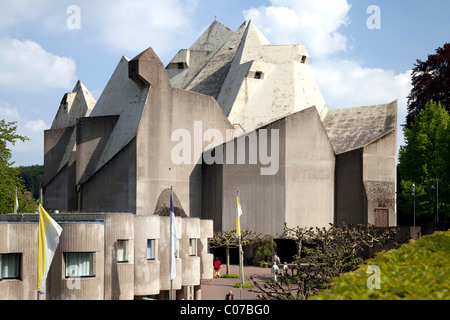 Nevigeser Wallfahrtsdom Wallfahrtskirche und Kloster Neviges, Velbert, Nordrhein-Westfalen, Deutschland, Europa Stockfoto