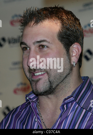 Joey Fatone besucht die Vail Resorts Hold Poker Event für Ihre Ursache statt auf das Altman Building. New York City, USA- Stockfoto