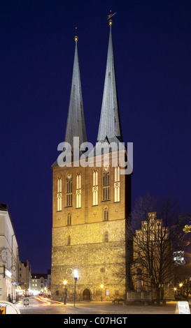 Nikolaikirche im Nikolaiviertel, Berlin-Mitte, Berlin, Deutschland, Europa Stockfoto