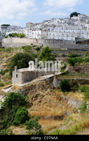 Monte San Angelo Thermalanlagen, Gargano, Provinz Foggia, Apulien oder Apulien, Süditalien, Europa Stockfoto