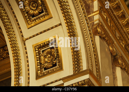 Innenräume von einem Museum, Musée du Louvre, Paris Stockfoto