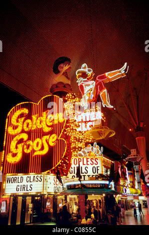 Die Aufregung von Las Vegas Stockfoto