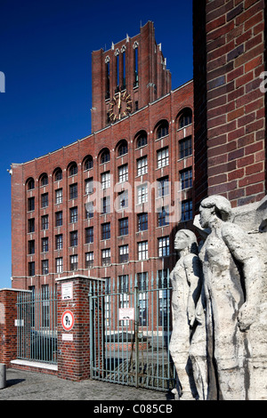 Ullsteinhaus Berlin, das ehemalige Hauptquartier der Ullstein Verlag, Expressionismus, Büros und Kongresszentrum Stockfoto