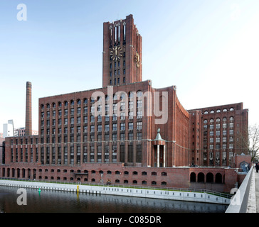 Ullsteinhaus Berlin, das ehemalige Hauptquartier der Ullstein Verlag, Expressionismus, Büros und Kongresszentrum Stockfoto