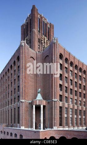 Ullsteinhaus Berlin, das ehemalige Hauptquartier der Ullstein Verlag, Expressionismus, Büros und Kongresszentrum Stockfoto