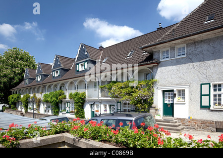 Die Gartenstadt Margarethenhoehe Gartenstadt, Essen, Ruhrgebiet Region, North Rhine-Westphalia, Deutschland, Europa Stockfoto