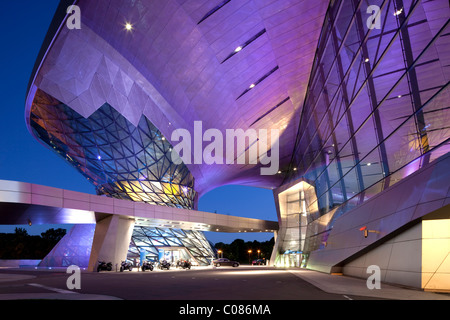 BMW Welt, Bayerische Motoren Werke, München, Bayern, Deutschland, Europa Stockfoto