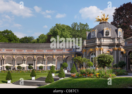 Neues Schloss Schloss, Orangerie, Sonnentempel Sonnentempel, Eremitage Park, Bayreuth, Oberfranken, Franken, Bayern Stockfoto