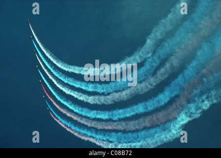 Rote Pfeile Stockfoto