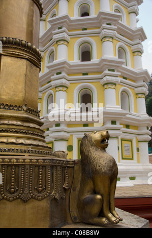 Indien, Goa. Mahalsa Hindutempel. Stockfoto