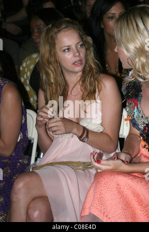 Bijou Phillips Mercedes-Benz Fashion Week New York Frühjahr 2008 in Gotham Hall - Heatherette - innen New York City, USA - Stockfoto