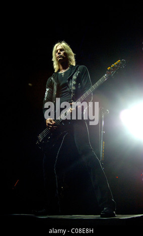 Duff McKagan von Velvet Revolver live an der Santa Barbara Bowl Santa Barbara, Kalifornien - 11.09.07 Stockfoto