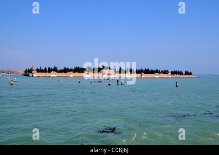 San Michele, Venedig Friedhof Insel Stockfoto