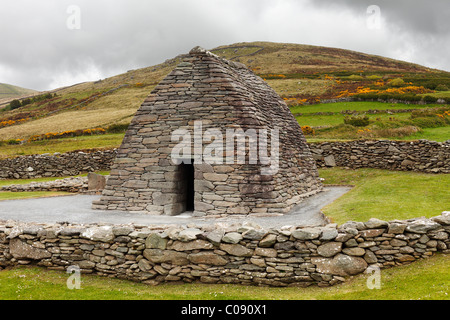 Frühe christliche Kirche, vorkragenden Tresor, Gallarus Oratory, Halbinsel Dingle, County Kerry, Irland, britische Inseln, Europa Stockfoto