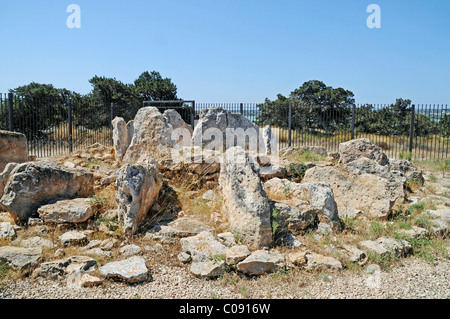 Ca Na Costa, megalithische Grab, Es Pujols, Formentera, Pityusen, Balearen, Spanien, Europa Stockfoto