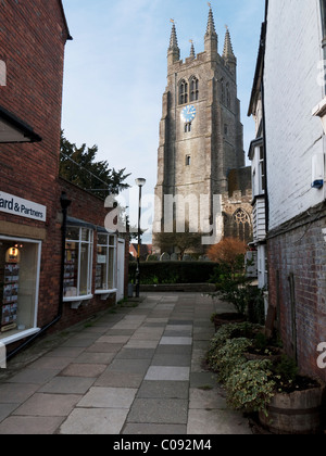 Tenterden St Mildred Pfarrkirche Stockfoto