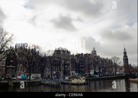 Munt-Turm in Amsterdam, Niederlande Stockfoto