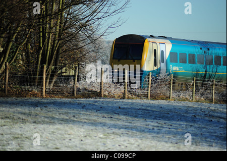 Fotografien von Arriva Zügen Stockfoto