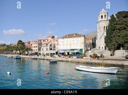 Hafen Stadt Cavtat, Kroatien, Europa Stockfoto