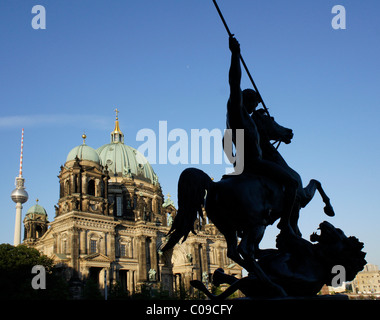 Berliner Dom Dom am Lustgarten Park, Bezirk Mitte, Berlin, Deutschland, Europa Stockfoto