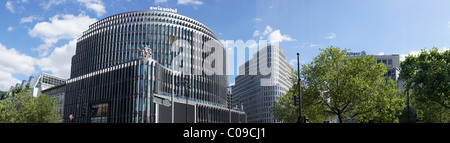 Ecke Boulevard Kurfürstendamm / Joachimsthaler Straße Straße, Berlin, Deutschland, Europa Stockfoto