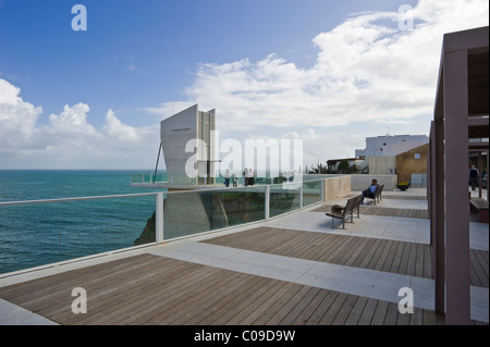 Elevador Peneco Turm, Albufeira, Algarve, Portugal, Europa Stockfoto