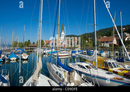 Marina von Sipplingen, Bodensee, Baden-Württemberg, Deutschland, Europa Stockfoto