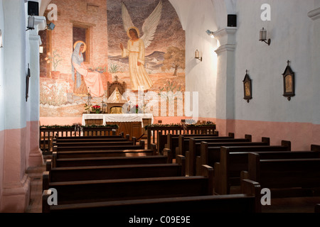 Unsere Liebe Frau von Loreto-Kapelle, Presidio La Bahia Stockfoto